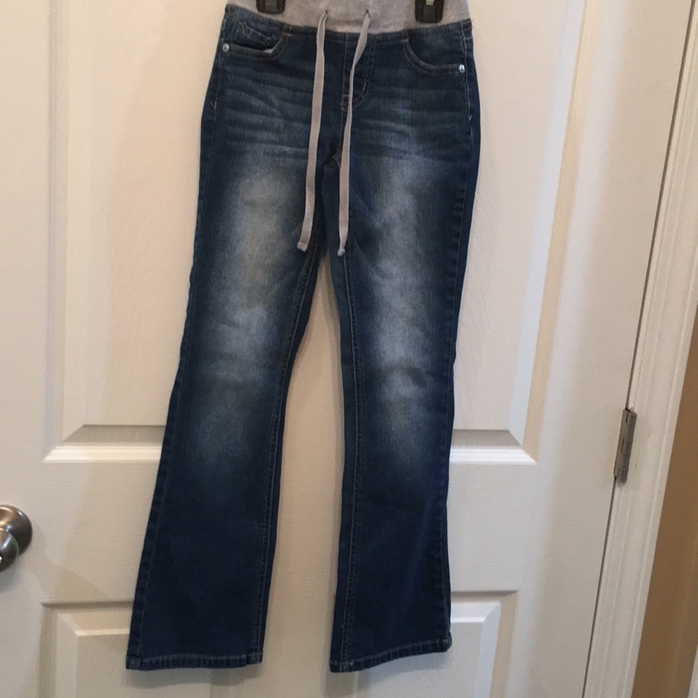 Justice girls size 8 slim bootcut jeans